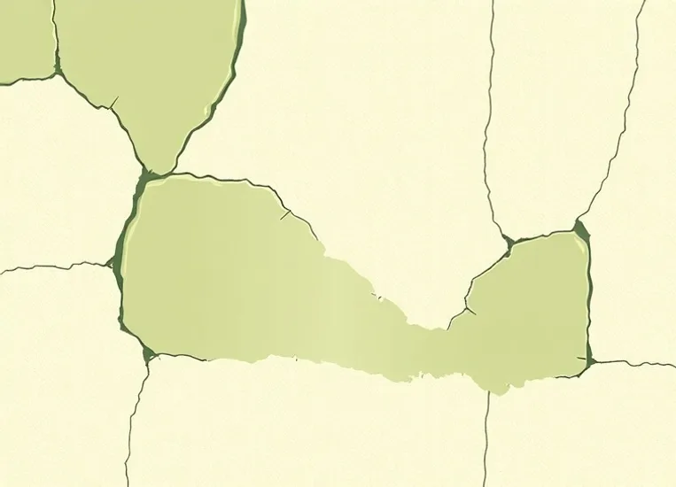 Ponçage et rebouchage des fissures avant mise en peinture